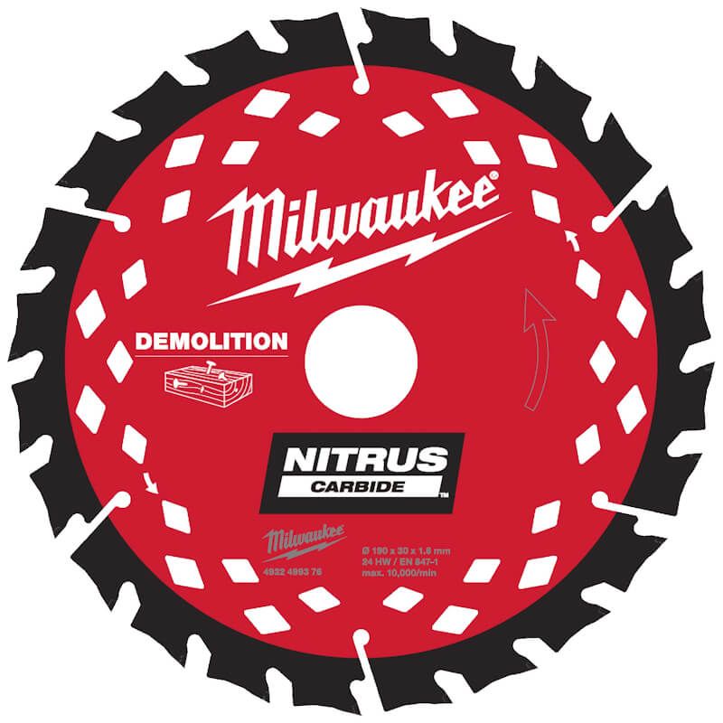 Lame scie circulaire nitrus 190x30x1.6/24