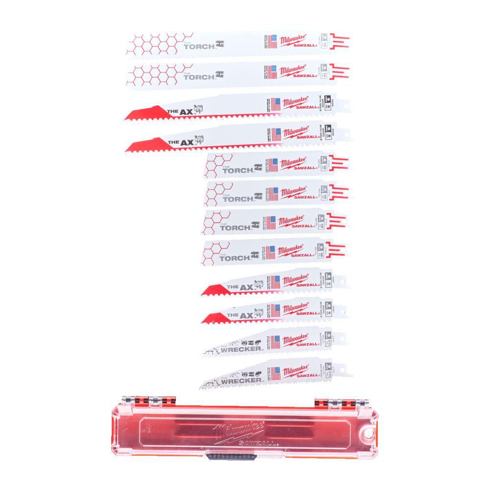 Set de 12 lames scies sabres