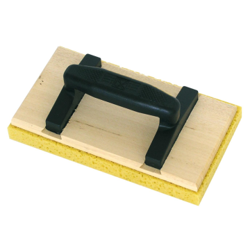 Taloche bois rectangle éponge 33 x 18