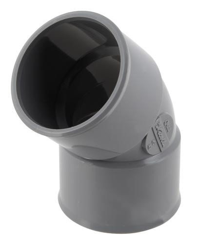 Coude pvc de 40 a45° ff
