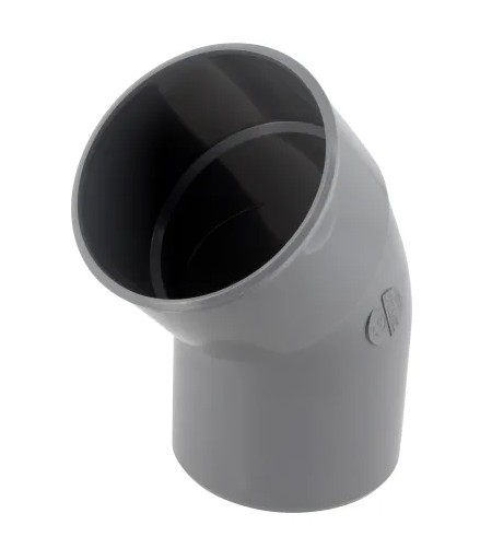 Coude pvc de 160 a 45° mf