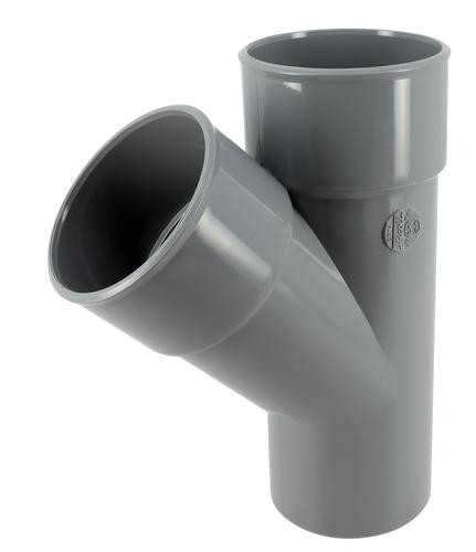 Culotte pvc  75 a 45 ° mf