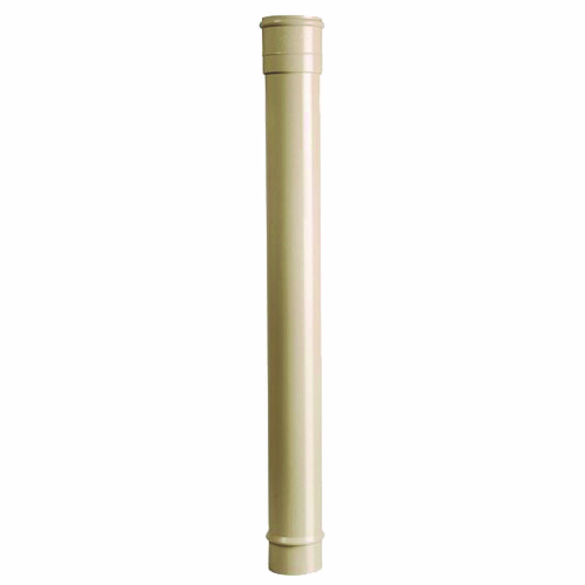 Dauphin pvc sable droit ø100 1m.