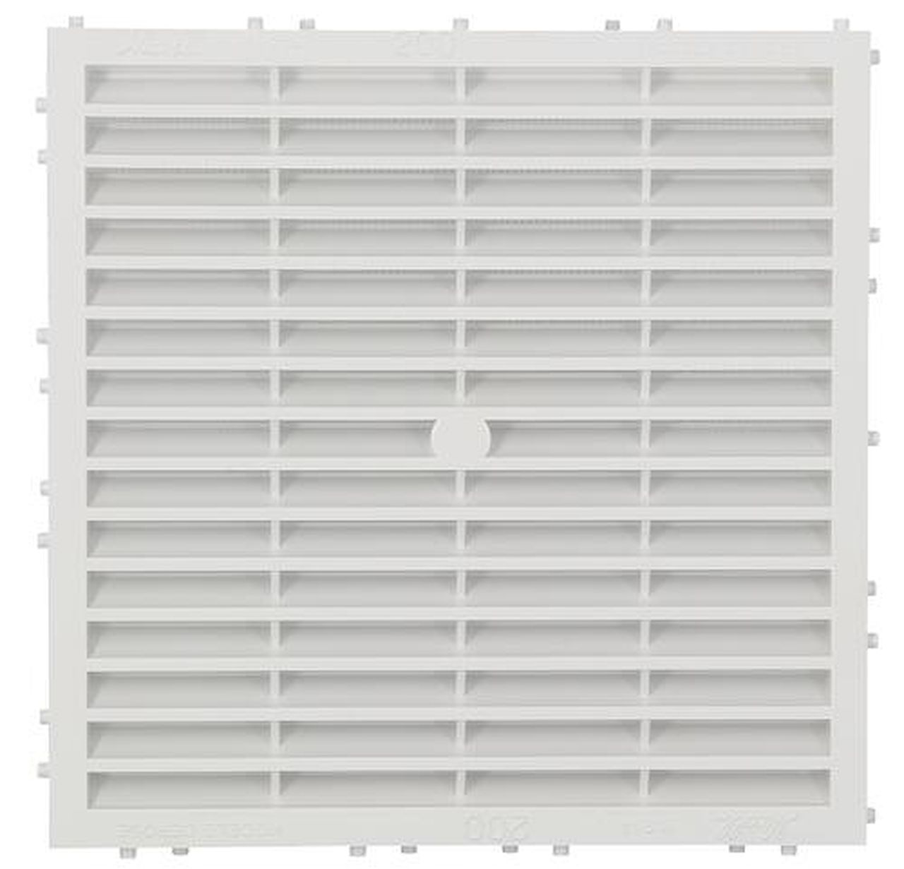 Grille de ventil. maconnerie carree 200×200