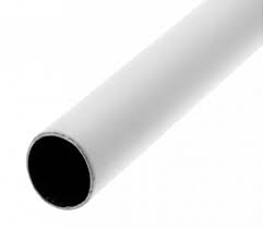 Tube penderie blanc ø16mm long. 1m