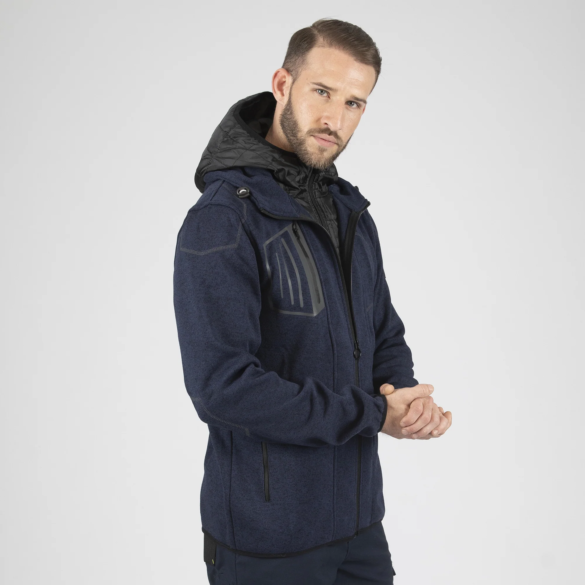 Gillet lynx marine/noir