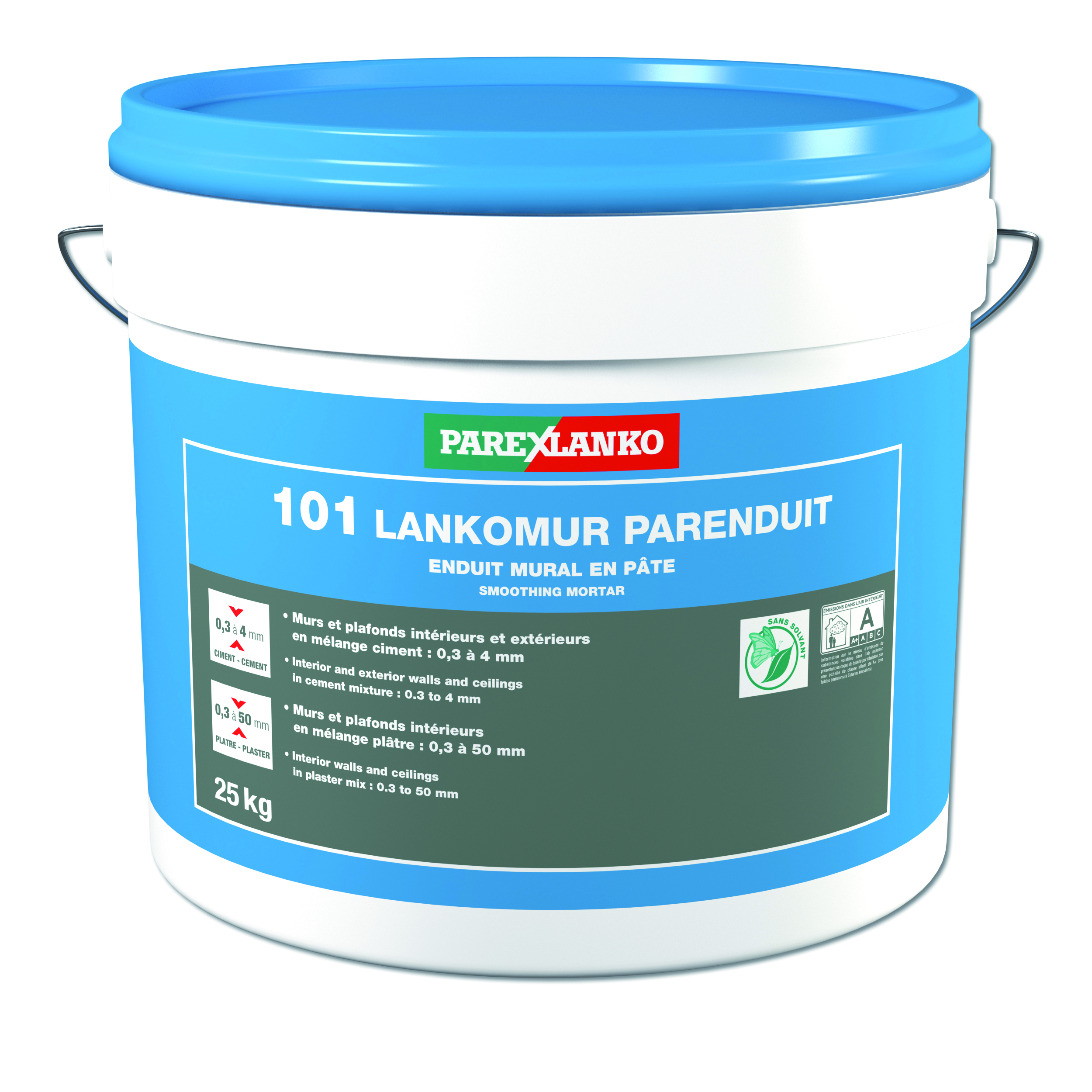 Enduit de ragréage parenduit seau de 25 kg