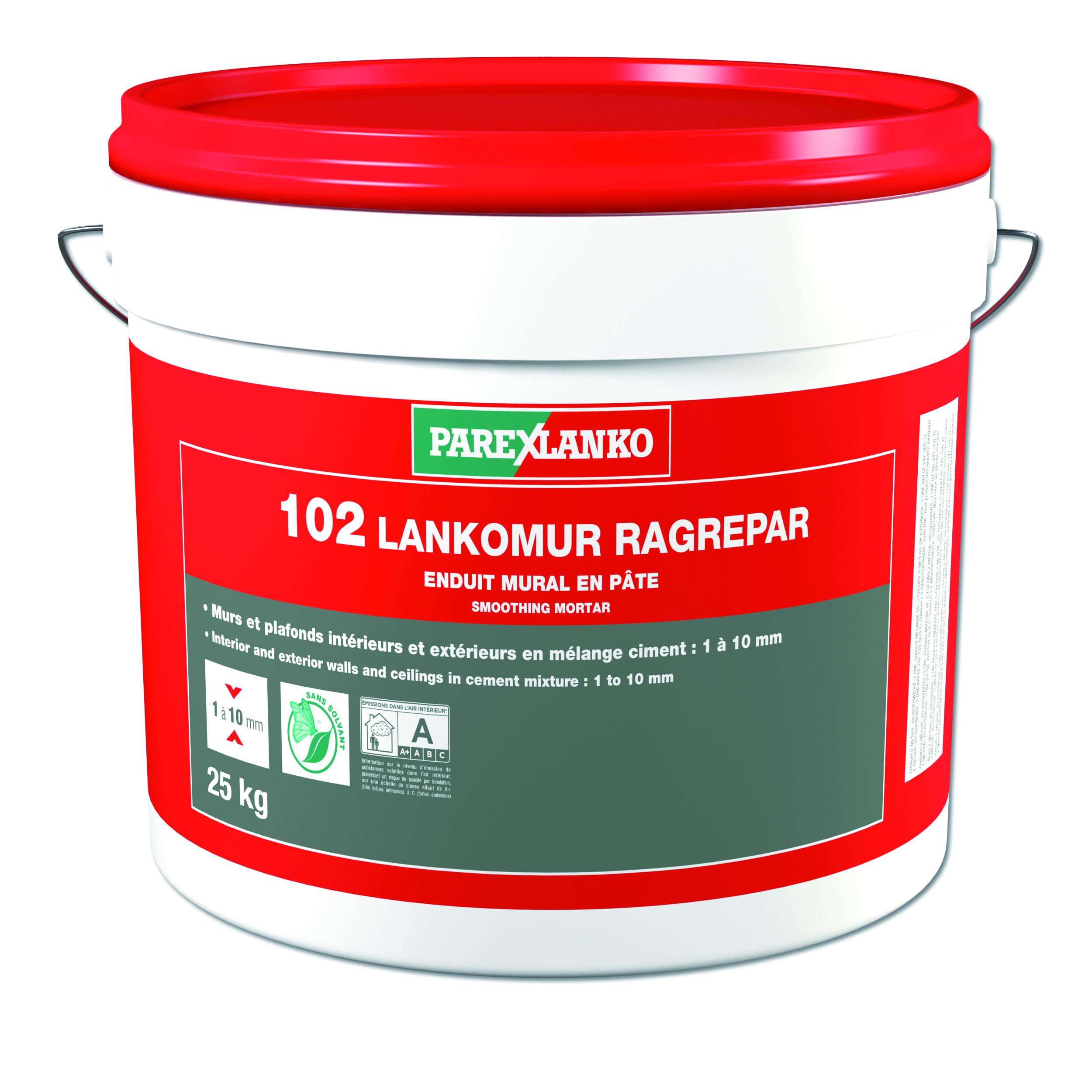 Ragrépar enduit ragréage en pâte sac de 25 kg