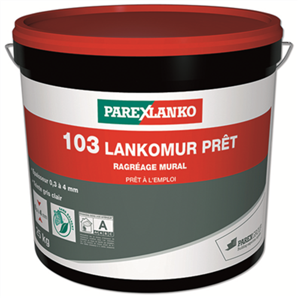 Enduit de ragréage lankomur seau de 25 kg