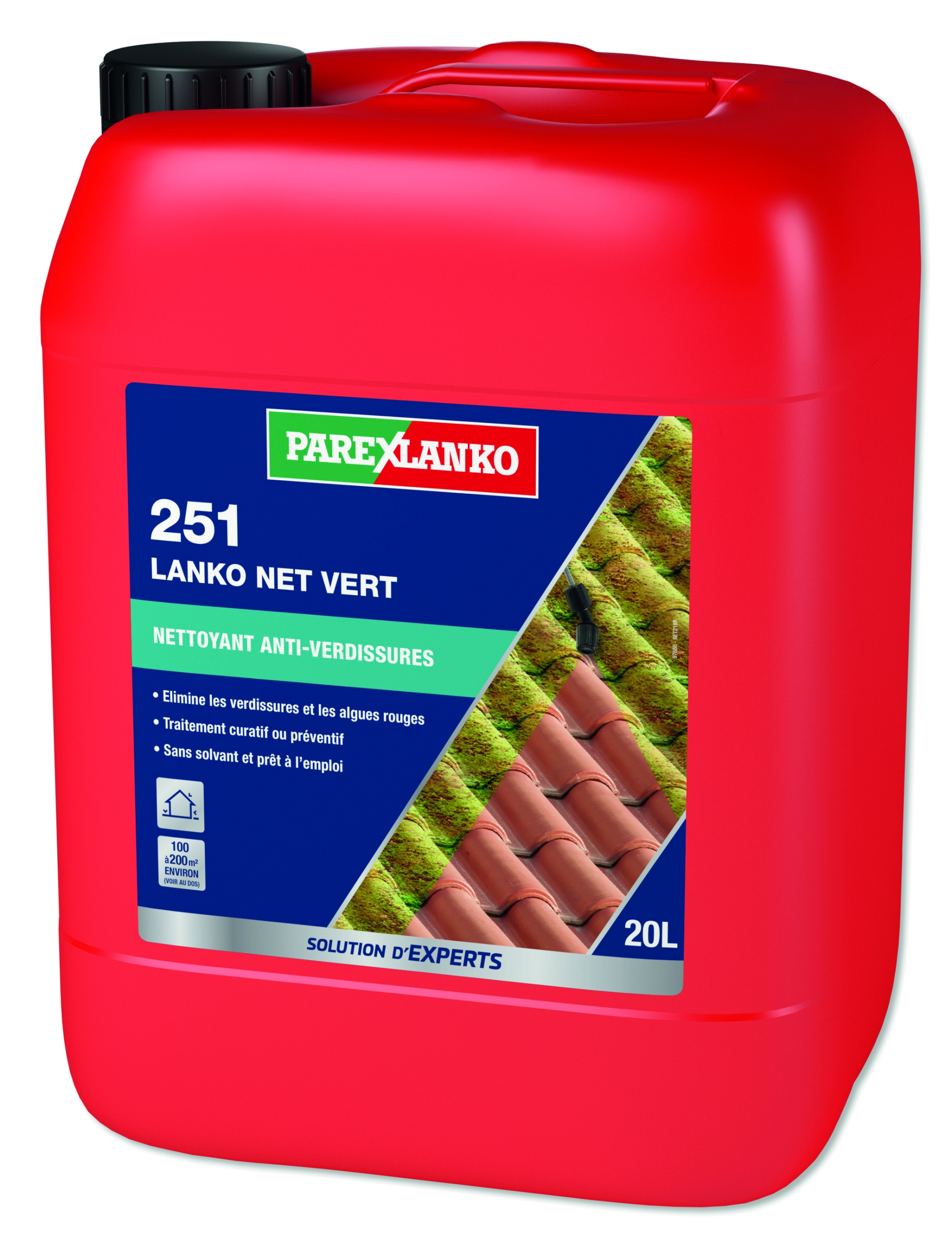 Lanko net vert bidon de 20 l. ref. 251