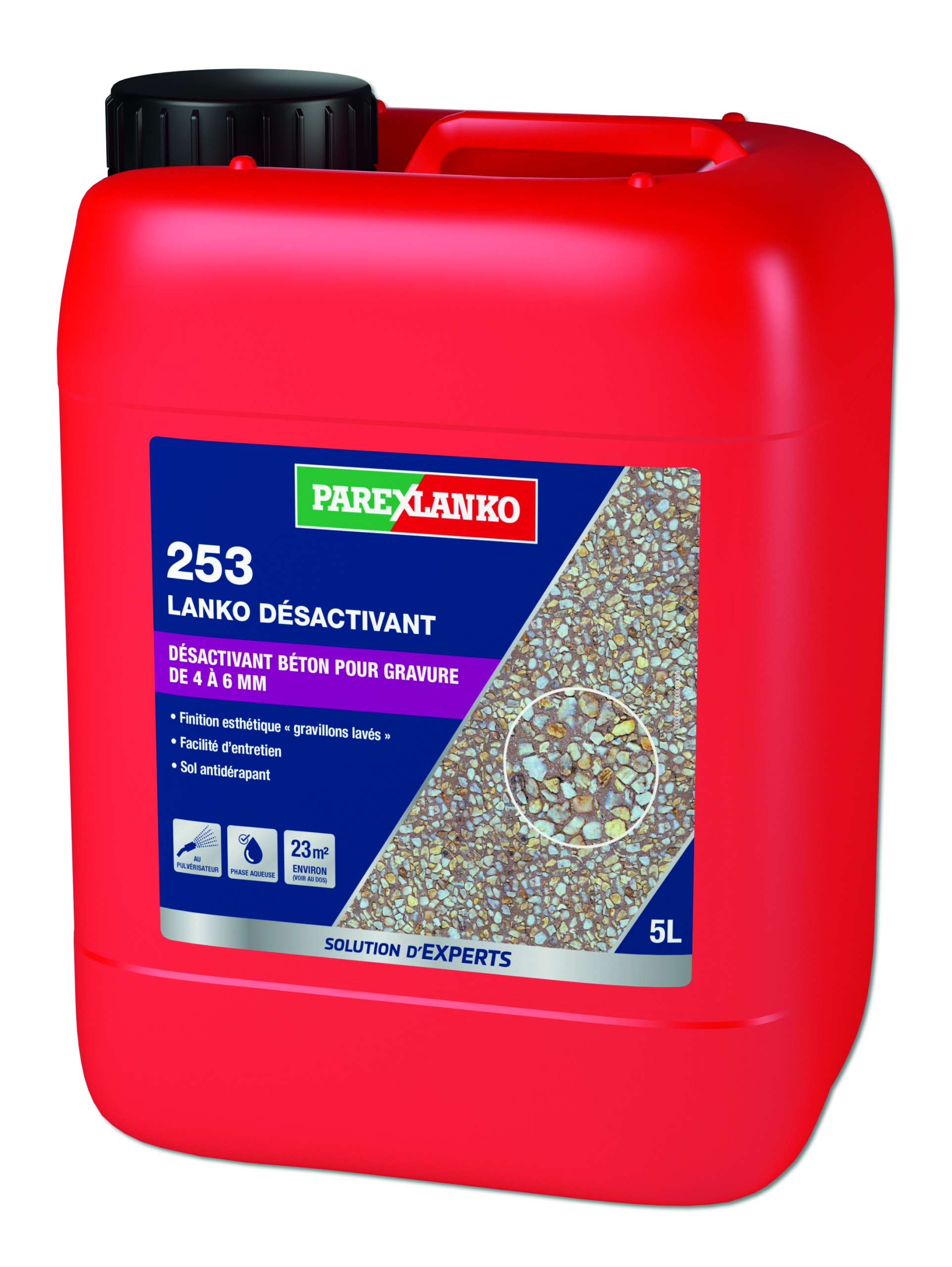 Desactivant beton lanko desactivant 5 litres