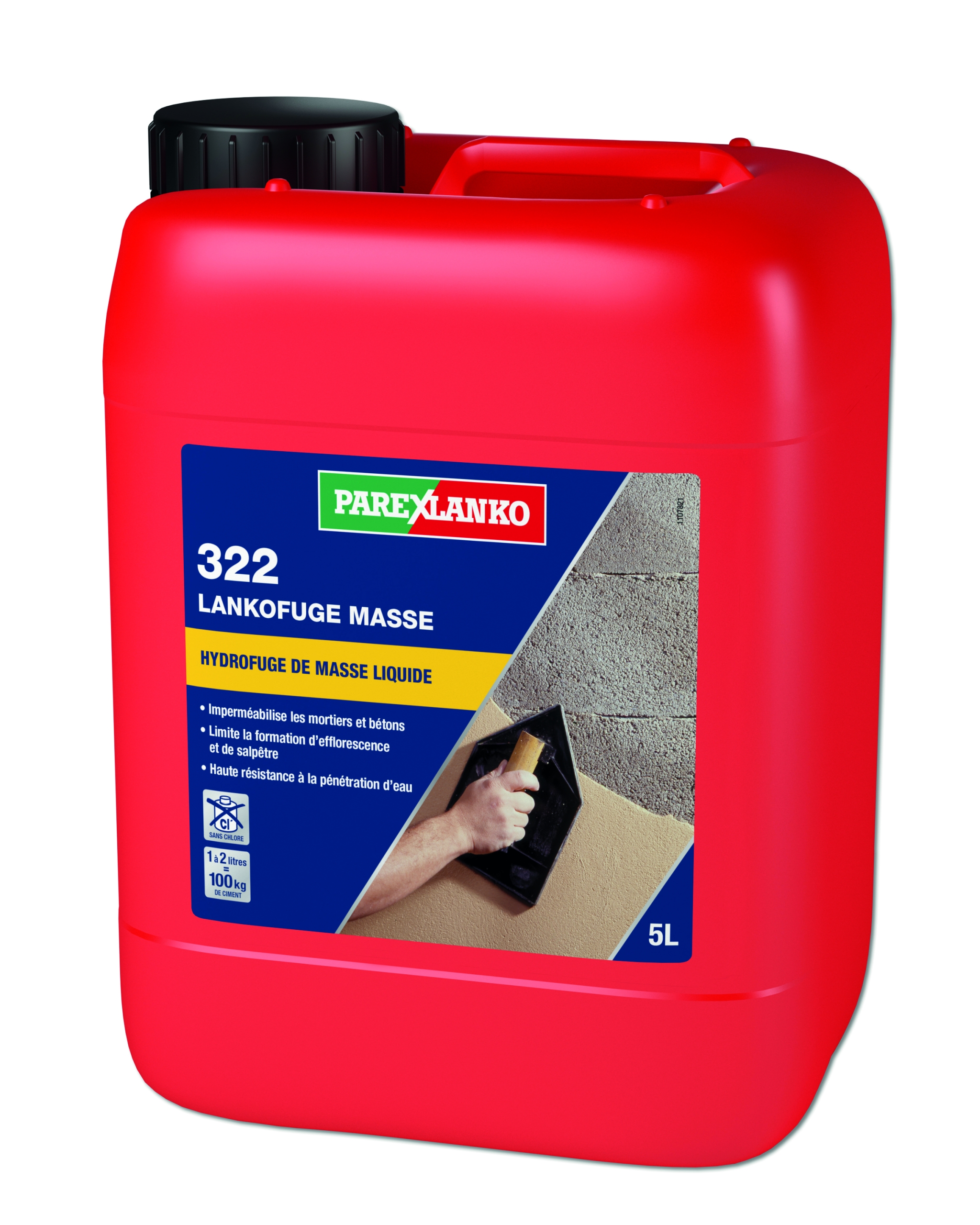 Hydrofuge bleu en 5 litres