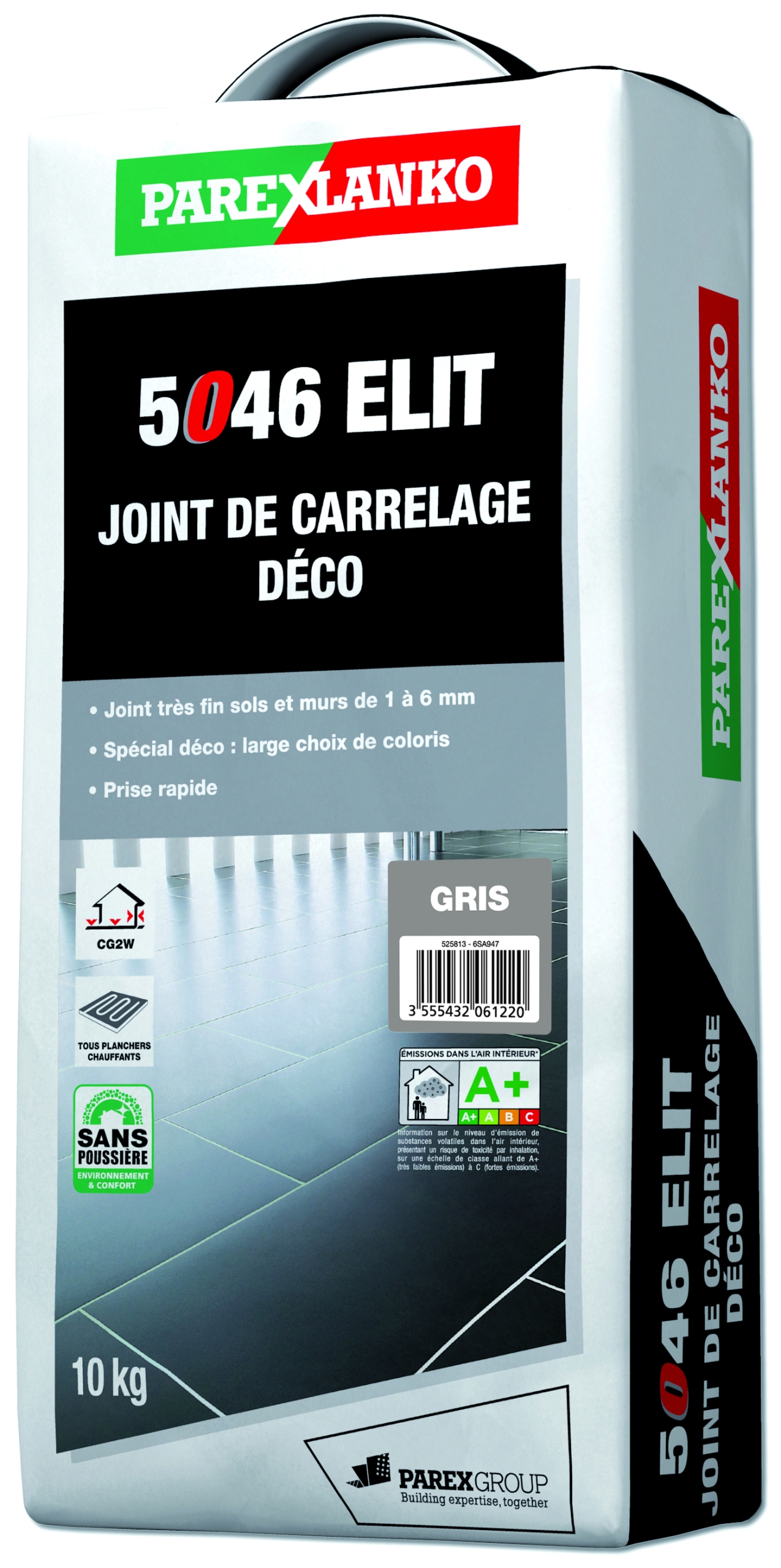Prolijoint design gris ciment en 10 kg