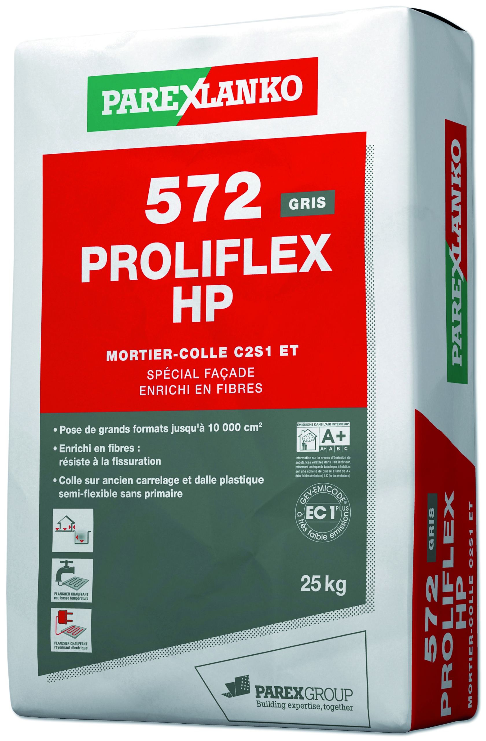 Proliflex hp gris – colle carrelage 25 kg