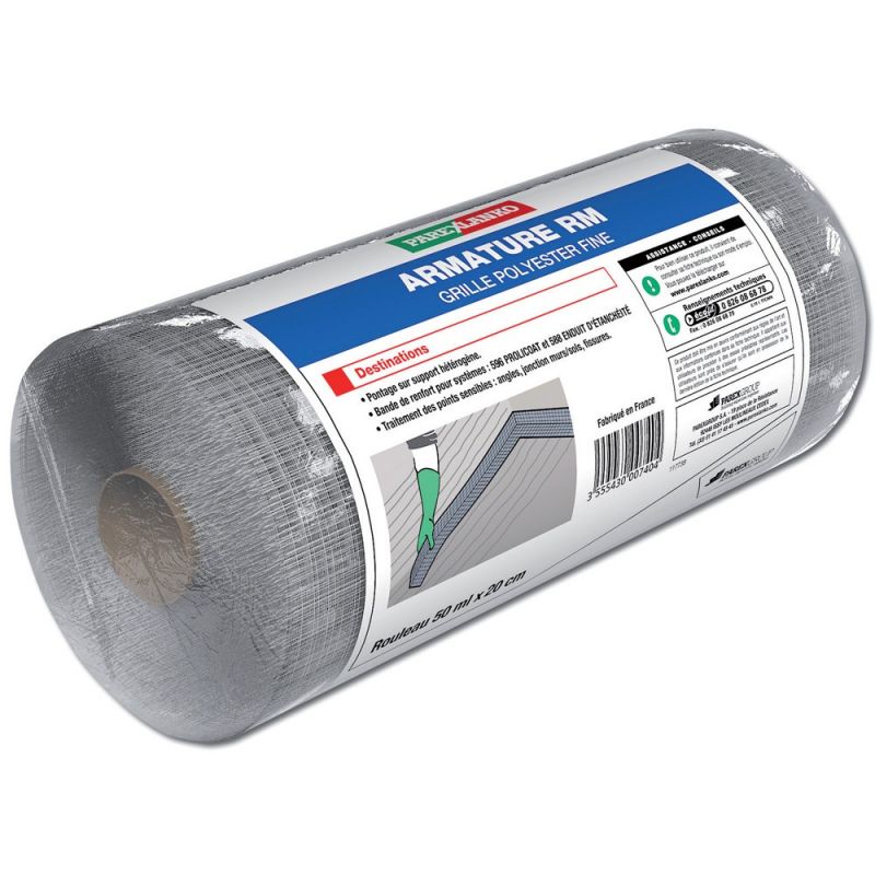 Armature rm 20cm x 50m  rlx de 10 m²