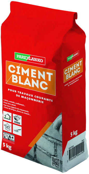 Ciment blanc en 5kg
