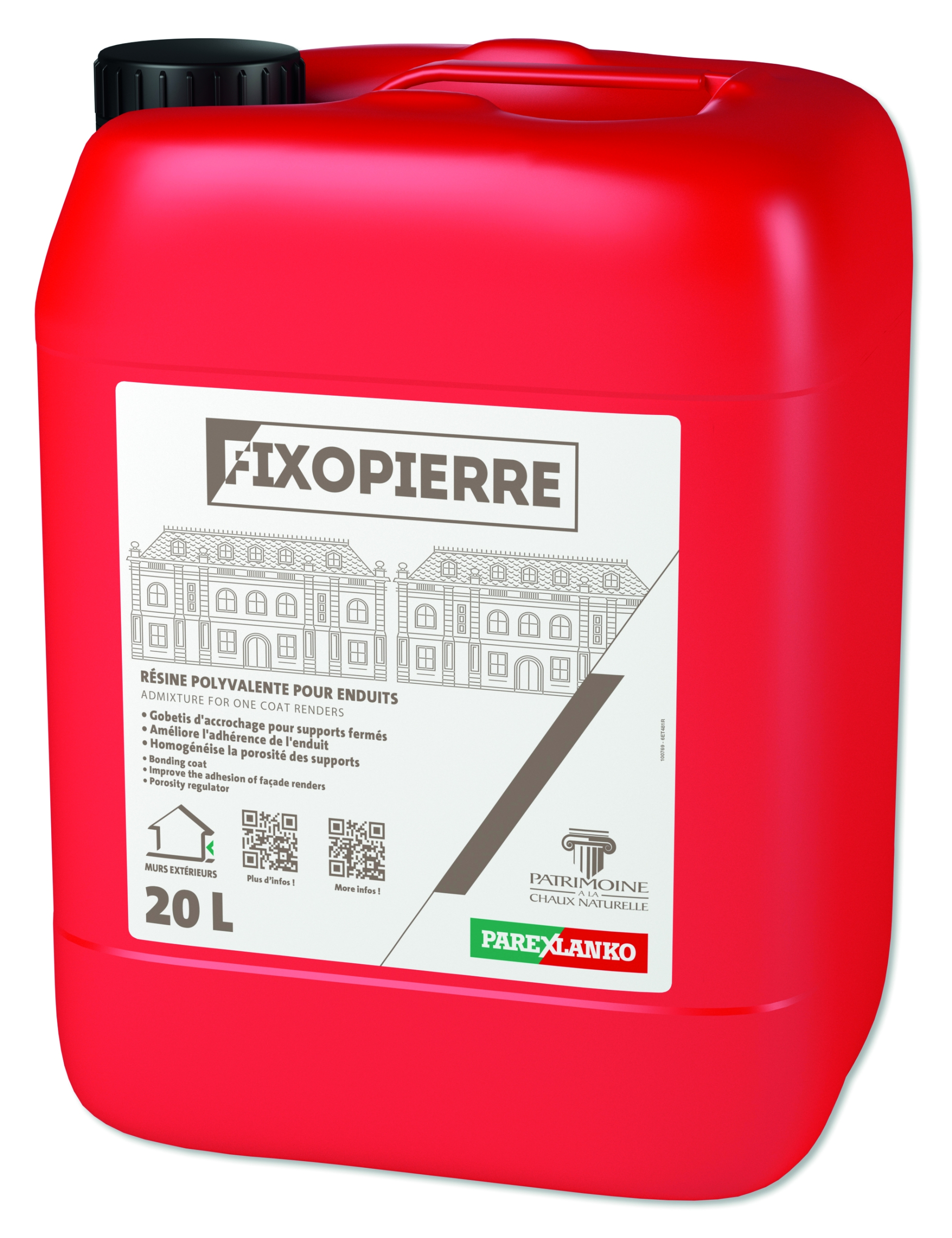 Fixopierre bidon de 20 l