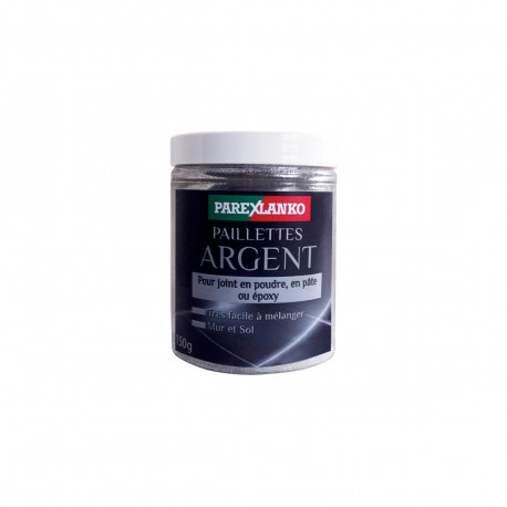Paillettes argent pot 150g