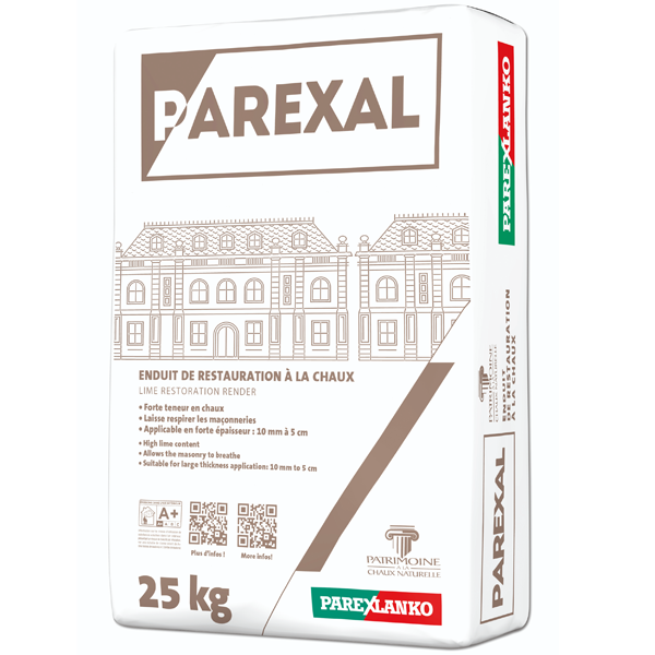 Enduit parexal teintes p1