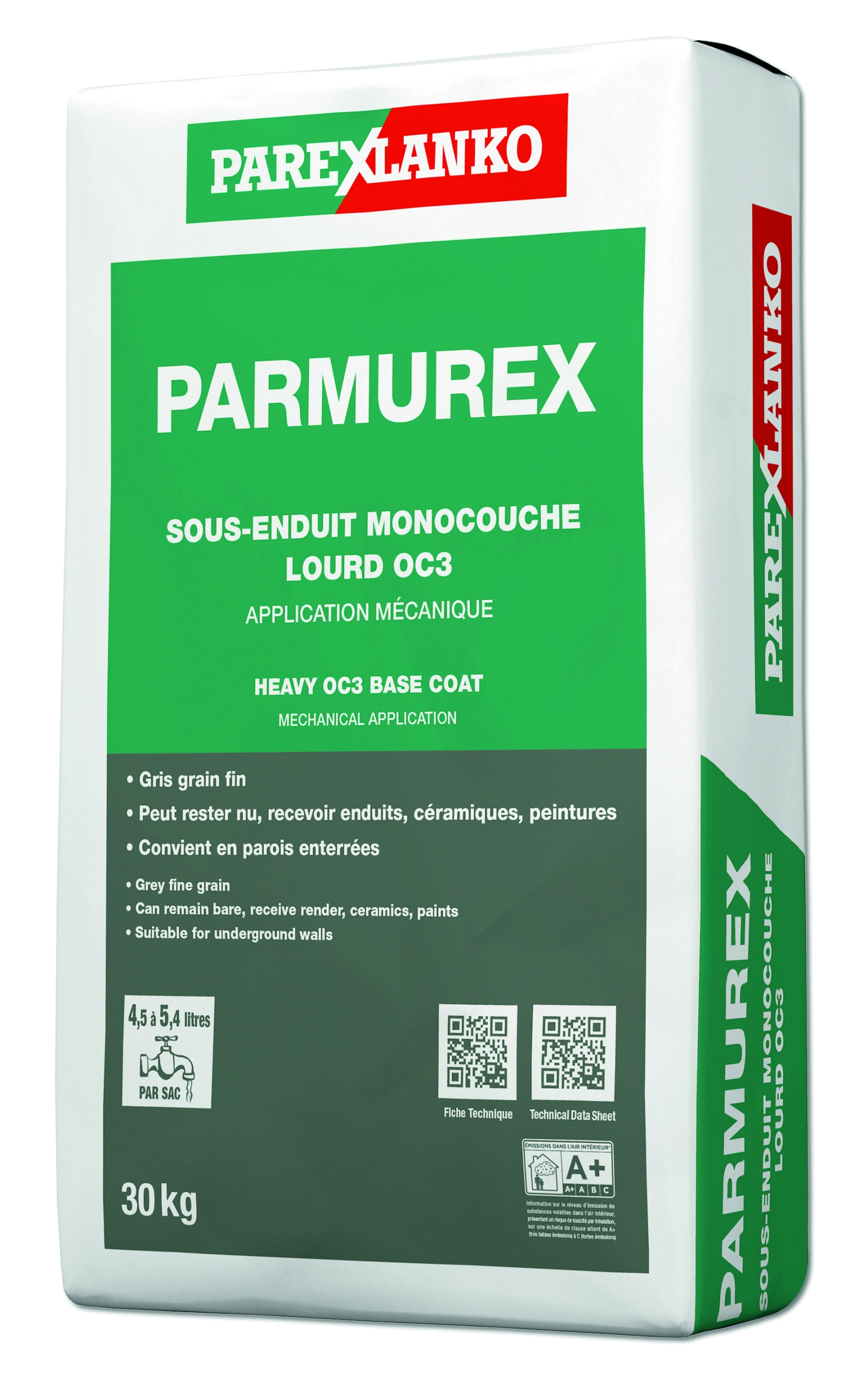 Sous enduit parmurex sac de 25kg