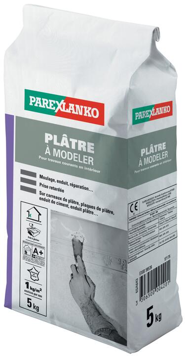 Platre a modeler en 5kg