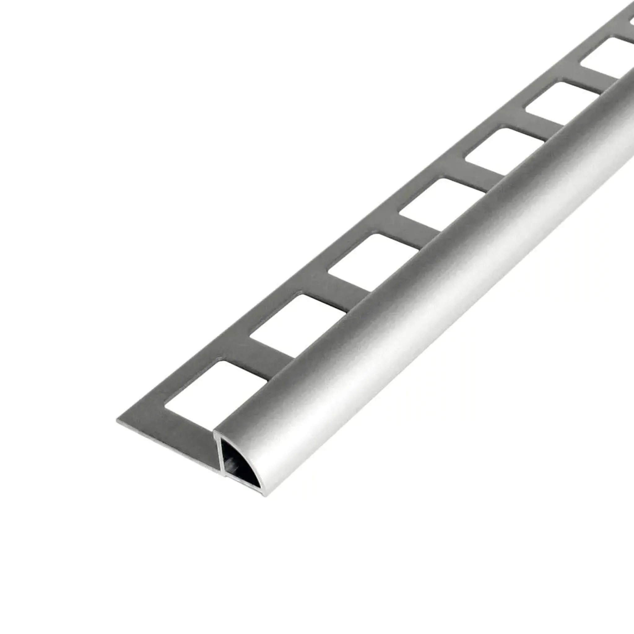 Baguette 1/4 rond alu brillant 10mm l. 2500mm
