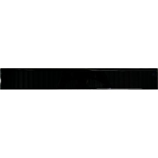 Plinthe carrelage noire 60/2500