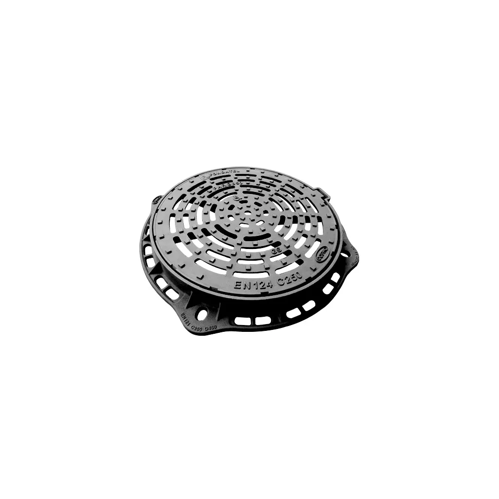 Tampon grille fonte rond ø850  c250