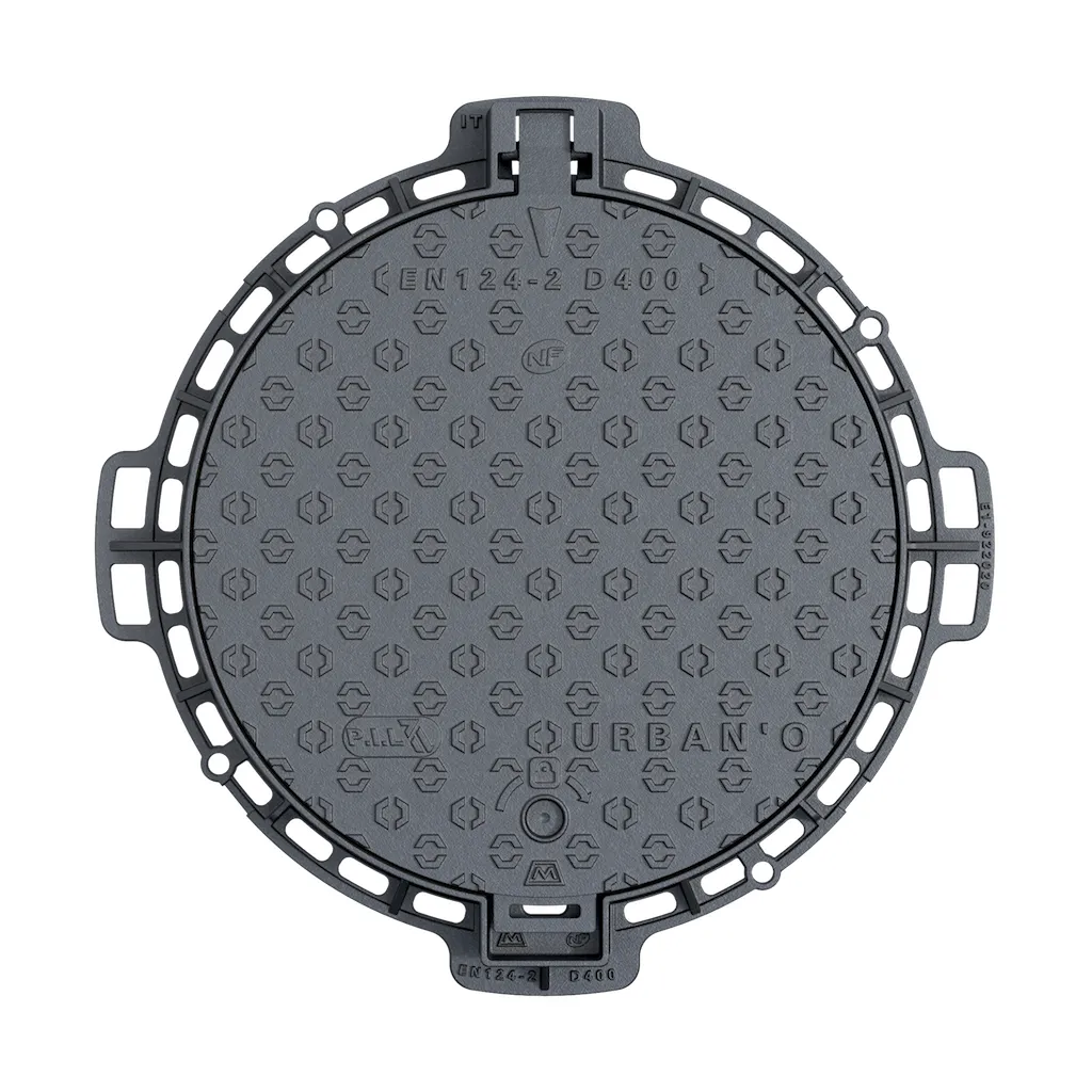 Tampon verrouillable articule rond d400