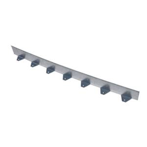 Bordure acier galva en l 100mm x 50mm x2,24ml