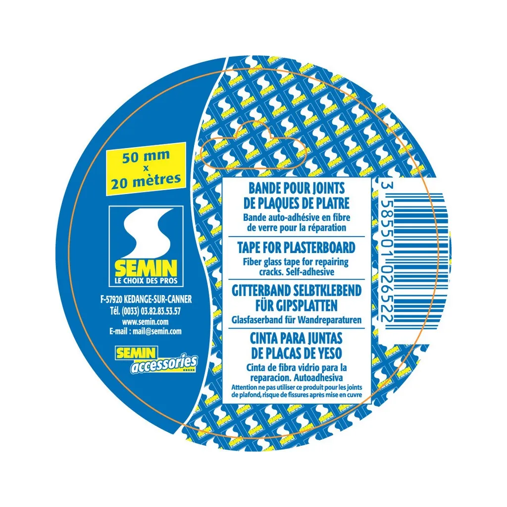 Bande à joint adhésive rlx de 20 ml