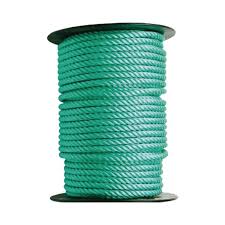 Bobine cordage polypropylène – vert ø 12 / l