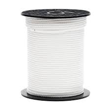 Bobine drisse polypropylène – blanc   – ø 4 /