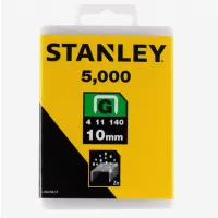 Boite 5000 agrafes 10mm stanley 1-tra706-5t
