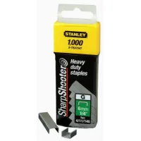 Boite 5000 agrafes 12mm stanley 1-tra708-5t
