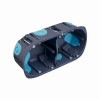 Boîte cloison sèche stopair double ø67×40