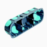 Boîte cloison sèche stopair triple ø67×40