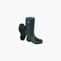 Bottes pvc de securite worker vert/noir