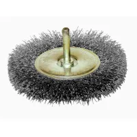 Brosse circulaire ø75 fil acier ondulé 0,30