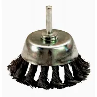 Brosse conique ø70 fil 0.50 acier torsade