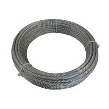 Câble âme textile gainé pvc cristal