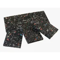 Cale caoutchouc 90x90x8mm pour lame de