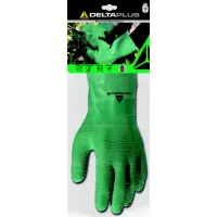 Gant latex support coton 9