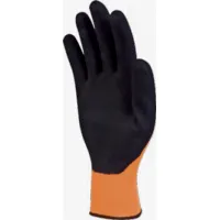 Gant pes orange latex noir 8 apollon