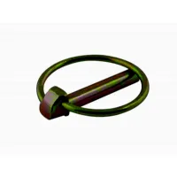 Goupille clip acier bichromaté x 2  – ø 10 /