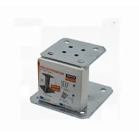 Kit pied poteau ppa100+4wa10078+4lag10080