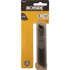 Lames de cutter ironside 18mm (lot 10 lames)