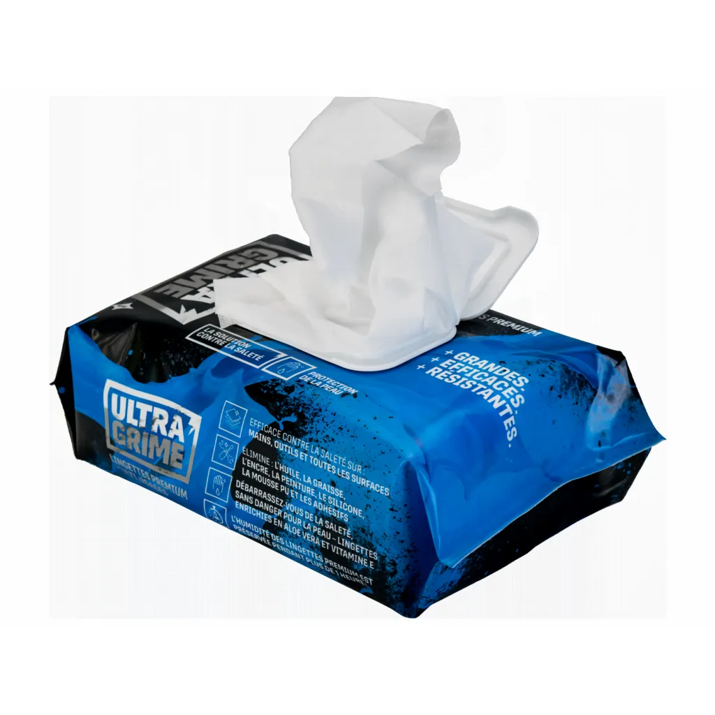Lingettes ultragrime multiusage