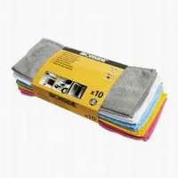 Lot 10 chiffons microfibre 38 x 28 cm