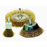 Lot 3 brosses pinceau/circulaire/conique lait